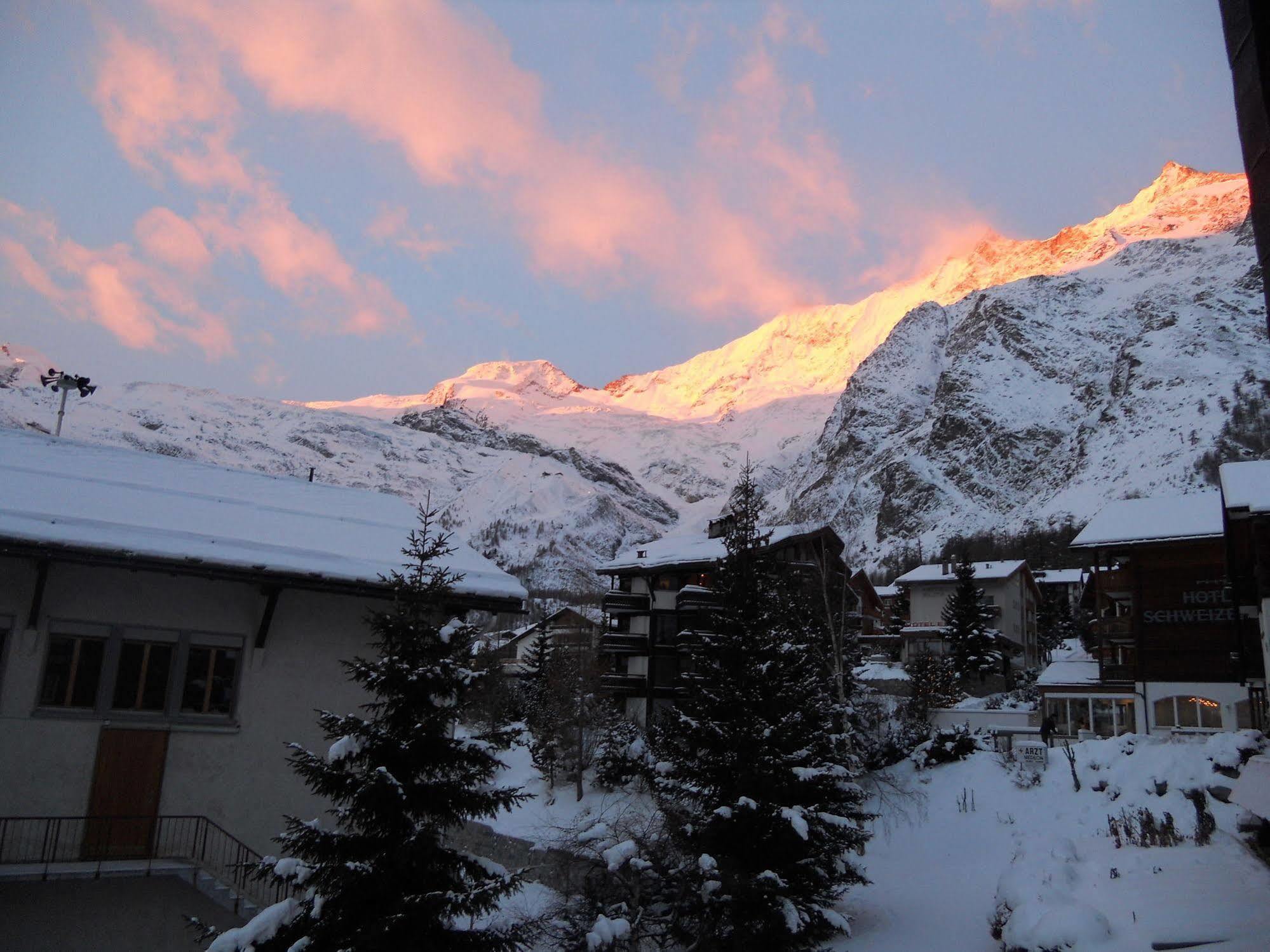 Chalet Alpenruh Saas-Fee Exterior foto